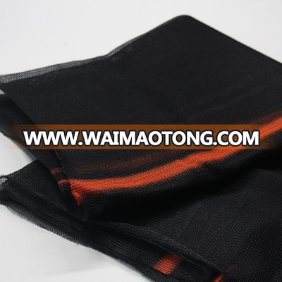 HYY071719 155gsm black with orange edge safety nets used in construction